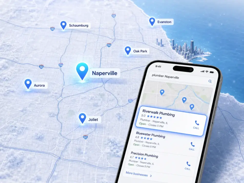 Local search for a Chicago local business website