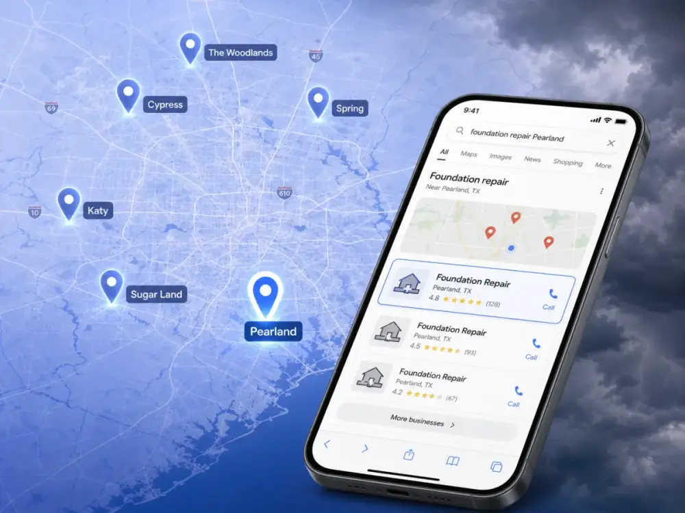 Local search for a Houston local business website