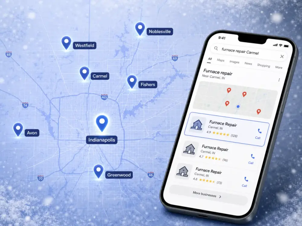 Local search for a Indianapolis local business website