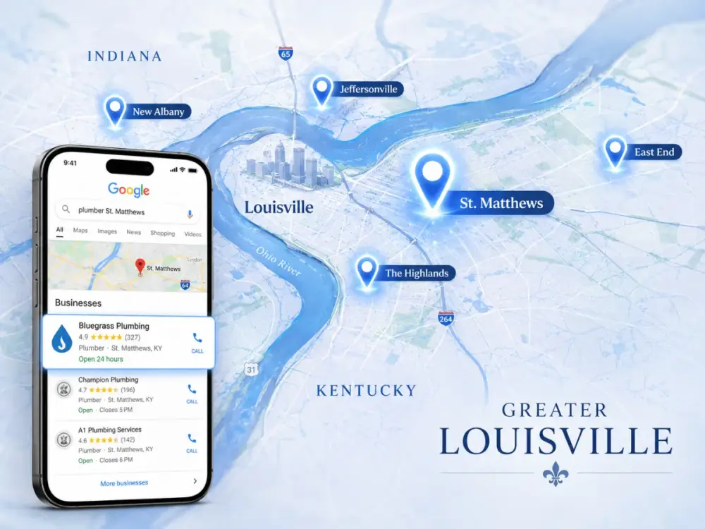 Local search for a Louisville local business website