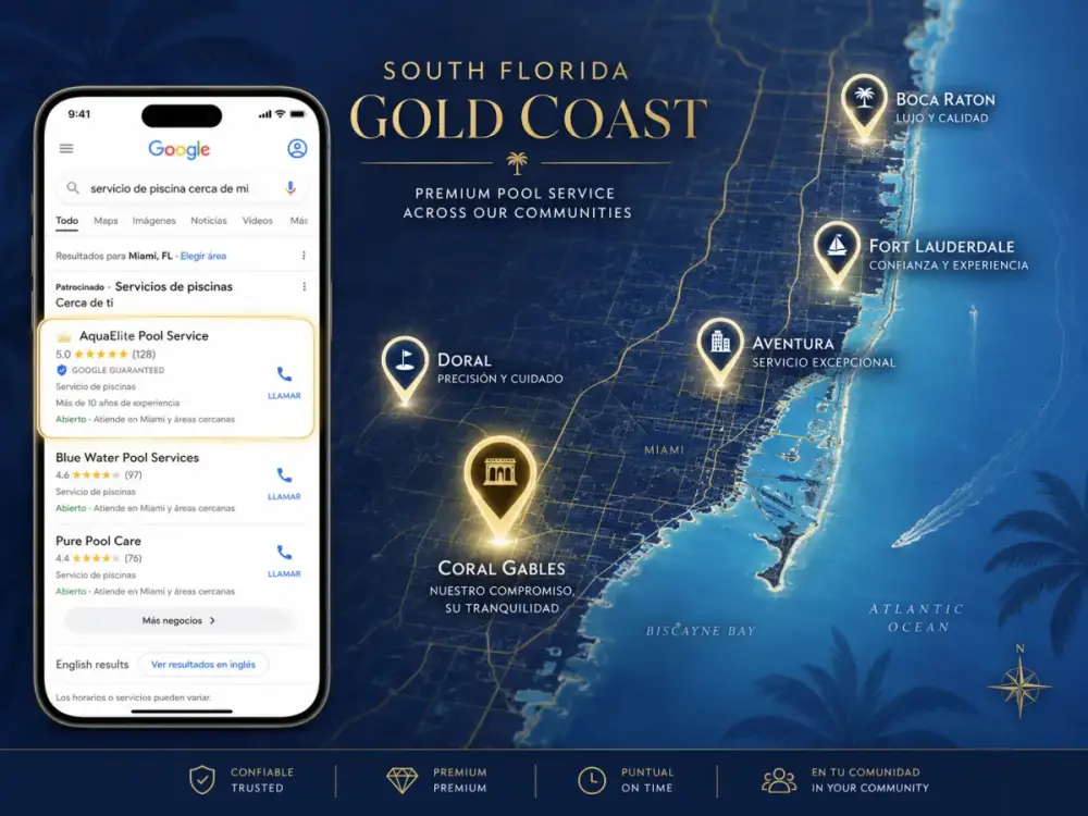 Local search for a Miami local business website