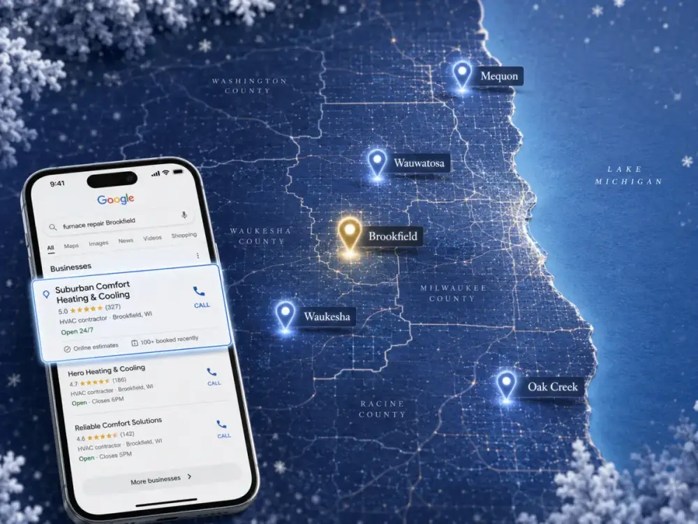 Local search for a Milwaukee local business website