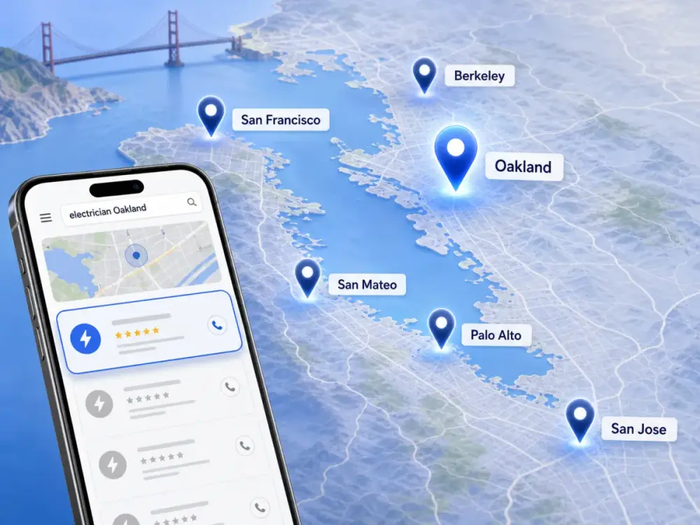 Local search for a San Francisco local business website