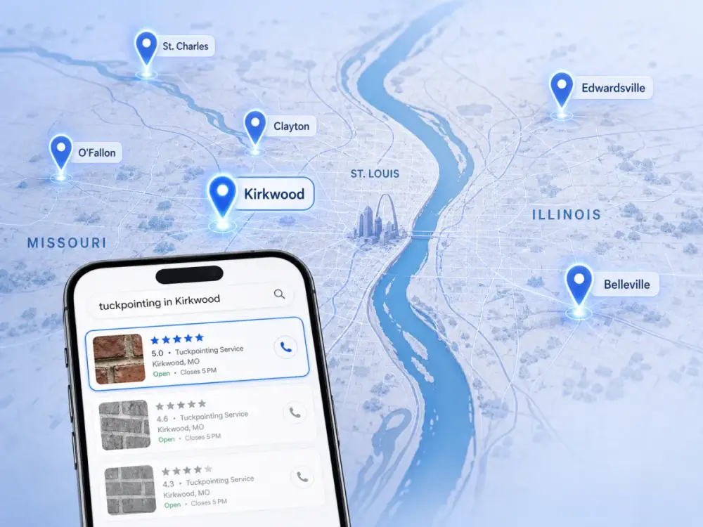 Local search for a St. Louis local business website