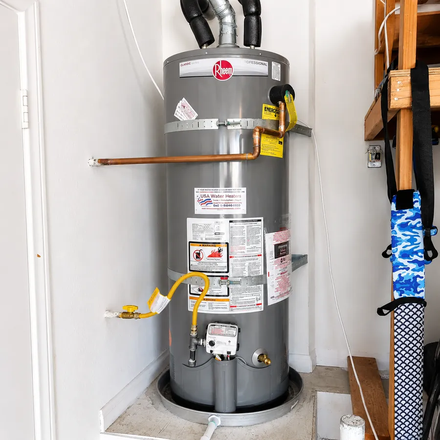 Water heater installation