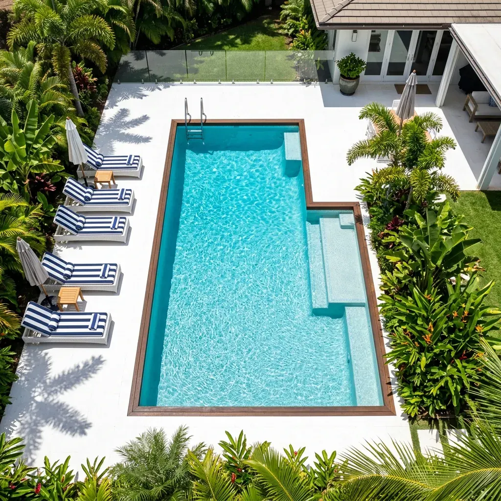 Crystal clear pool