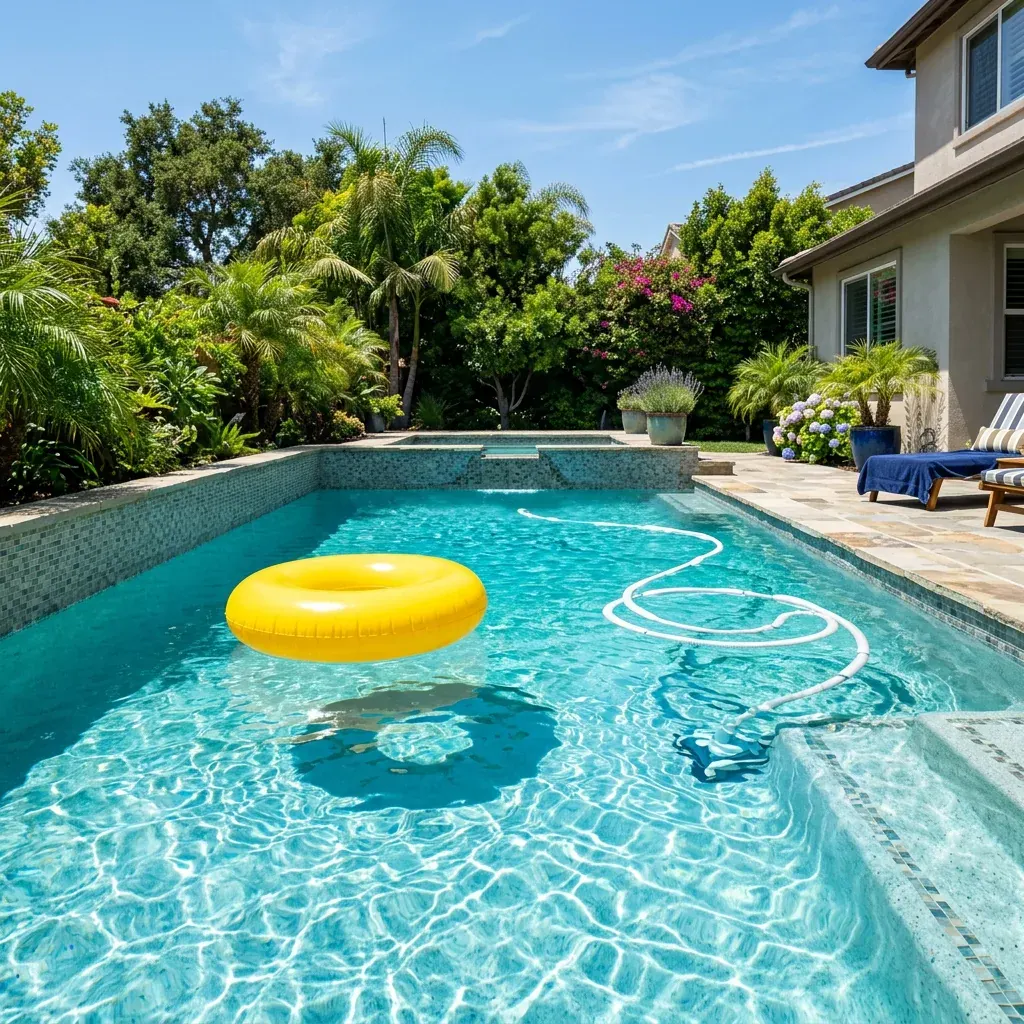 Summer pool opening