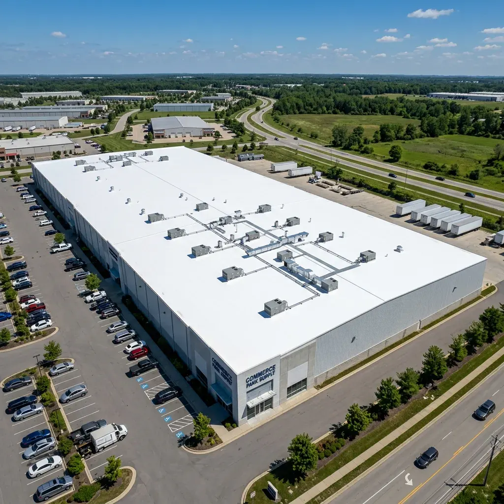 Commercial TPO roof